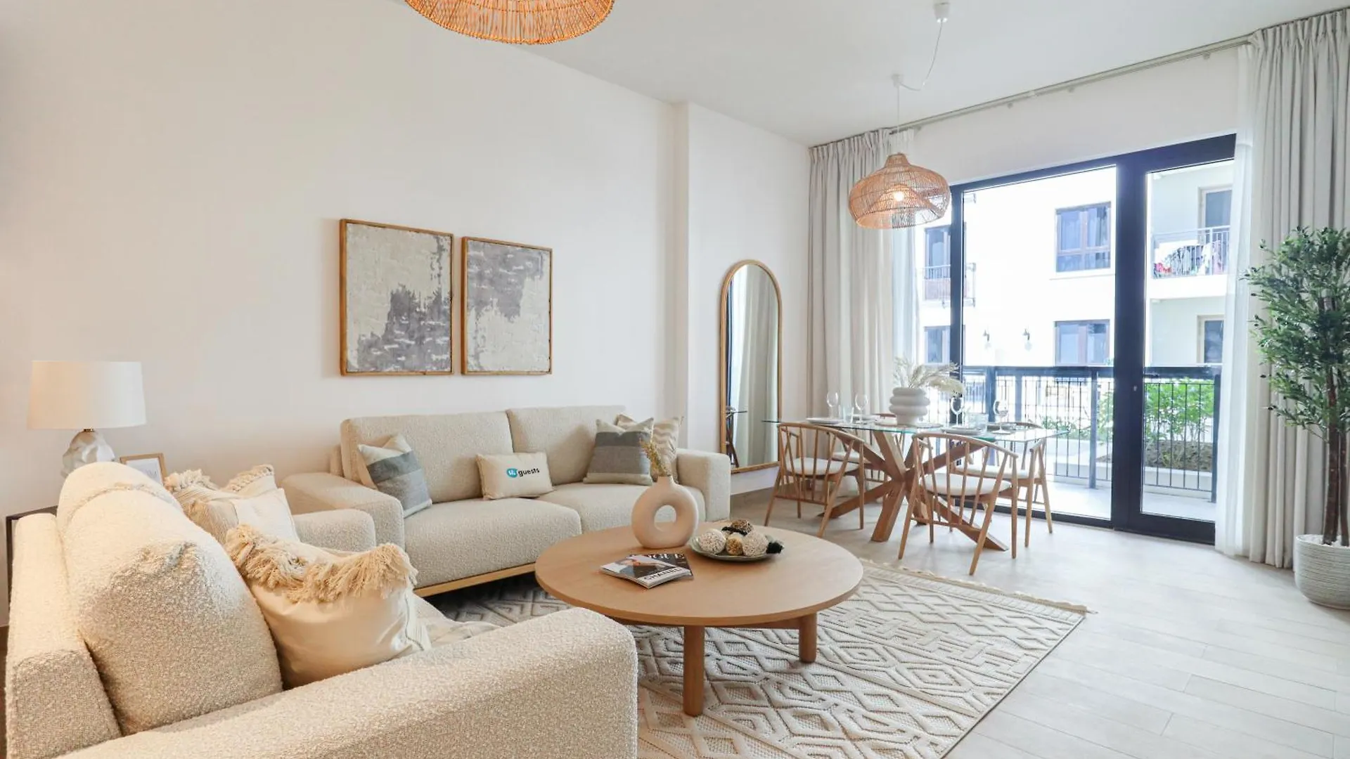 Higuests - Luxurious Boho Beach 2Br Apartment In La Mer Dubaj 0*,  Spojené arabské emiráty